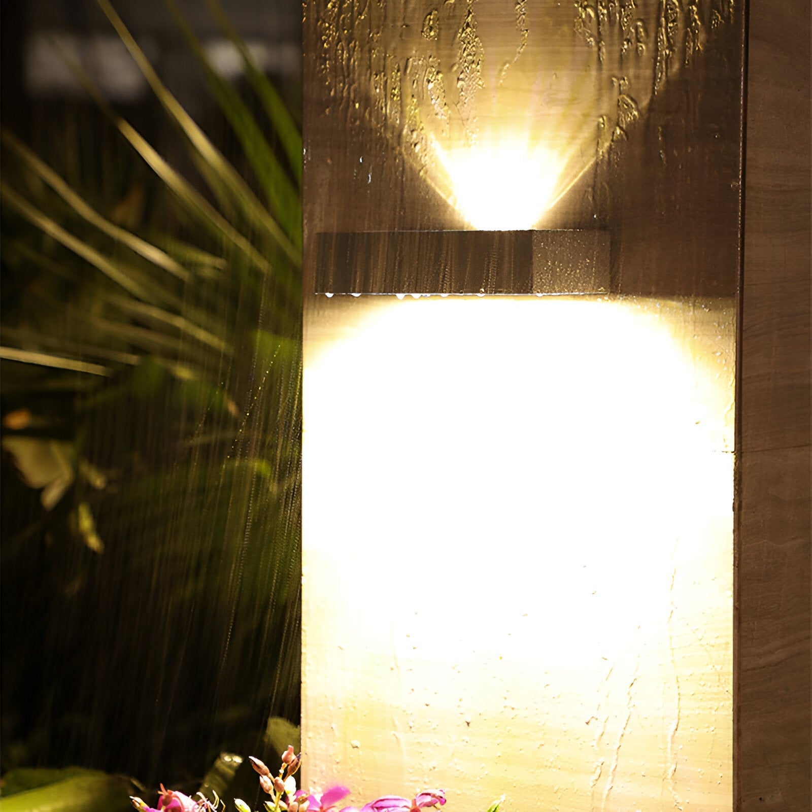 Soltrix - Modern Solar IP65 Waterproof Sensor Outdoor Wall Light