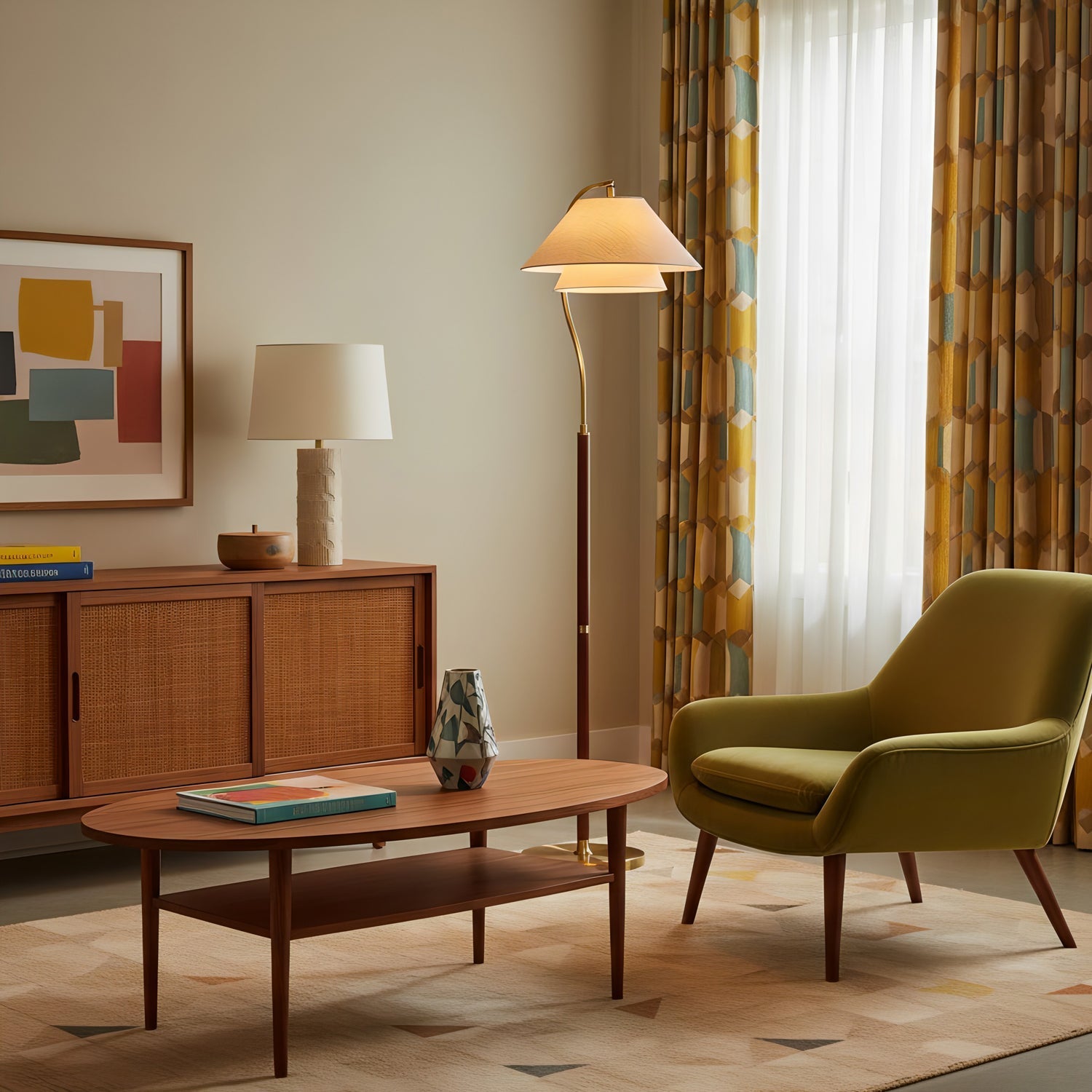 Valdorin - Sculptural Hand Floor Lamp