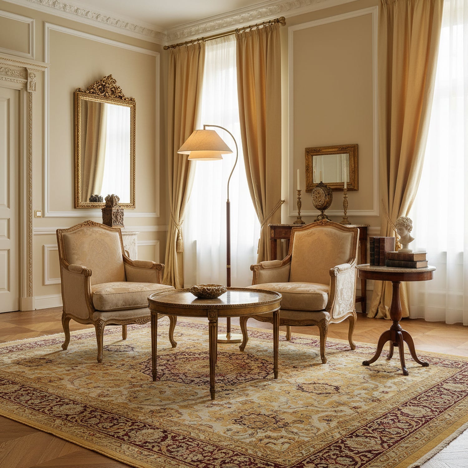 Valdorin - Sculptural Hand Floor Lamp