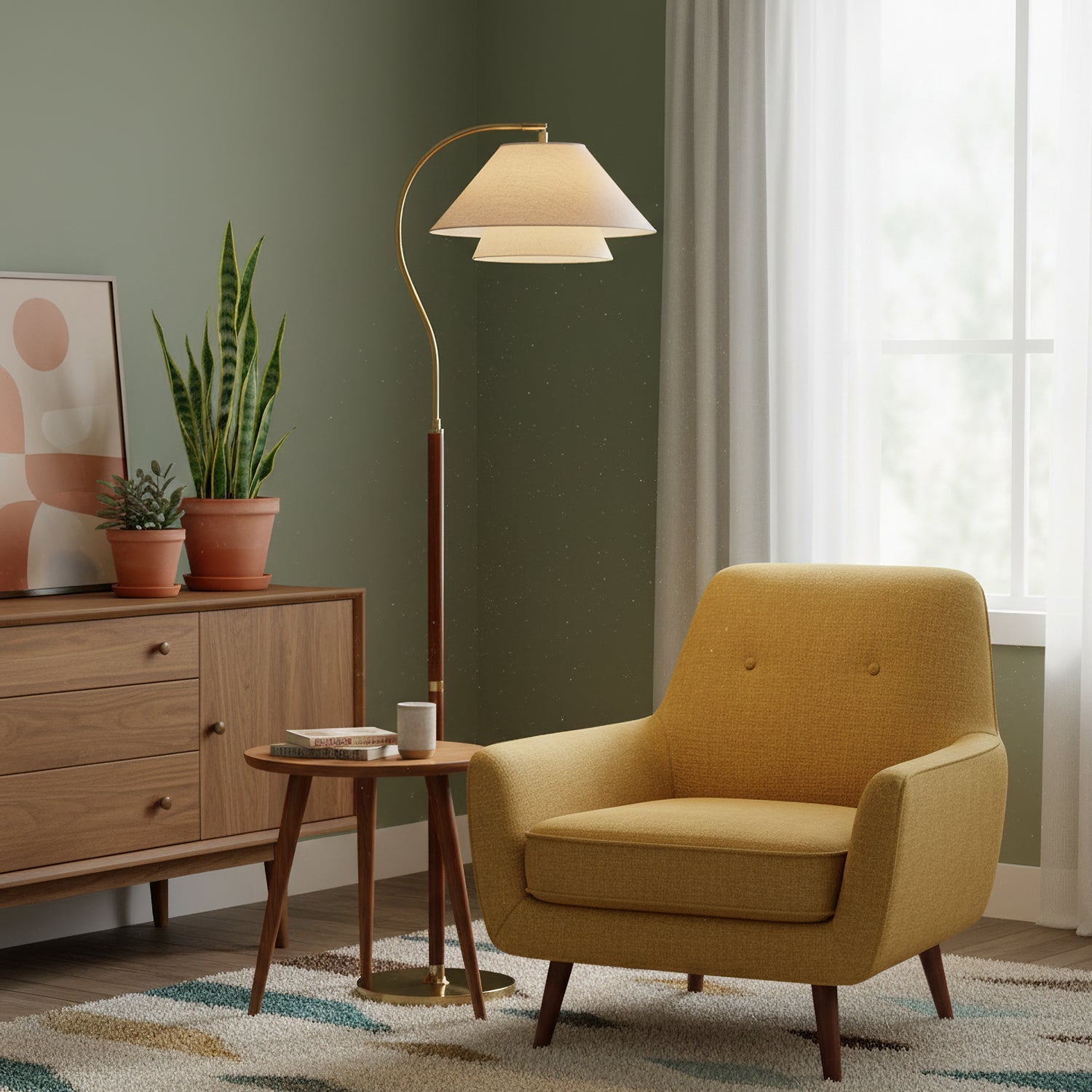Valdorin - Sculptural Hand Floor Lamp