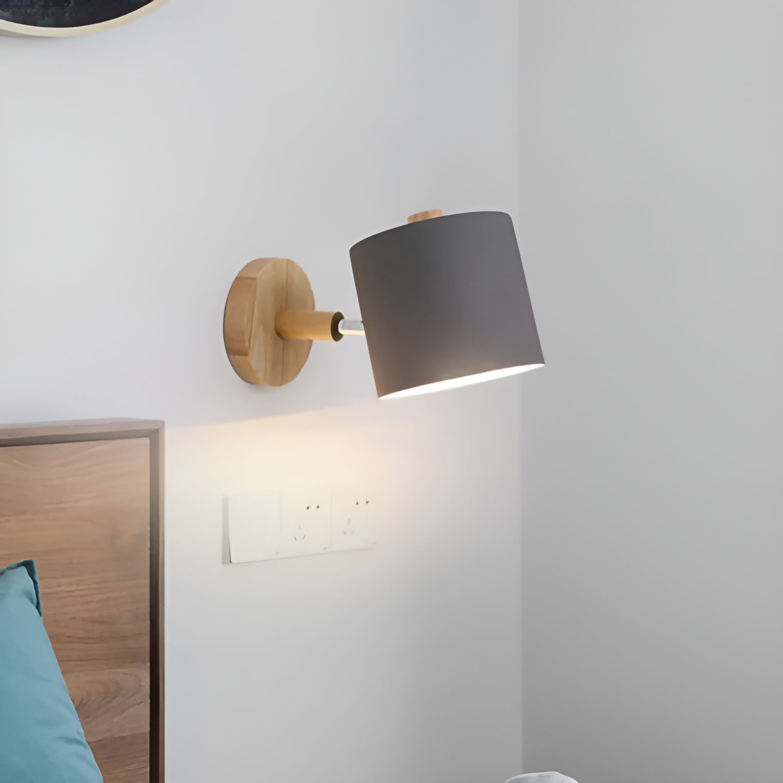 Mavarin – Applique Murale Scandinave Pastel Réglable
