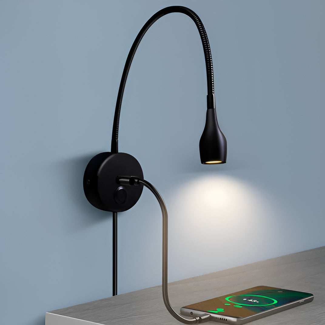 Beam – Nastavitelná nástěnná lampa s dotykovým stmíváním