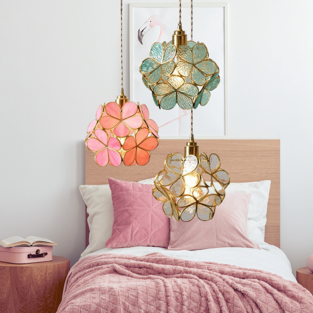 Florellin - Flower Glass Pendant Light