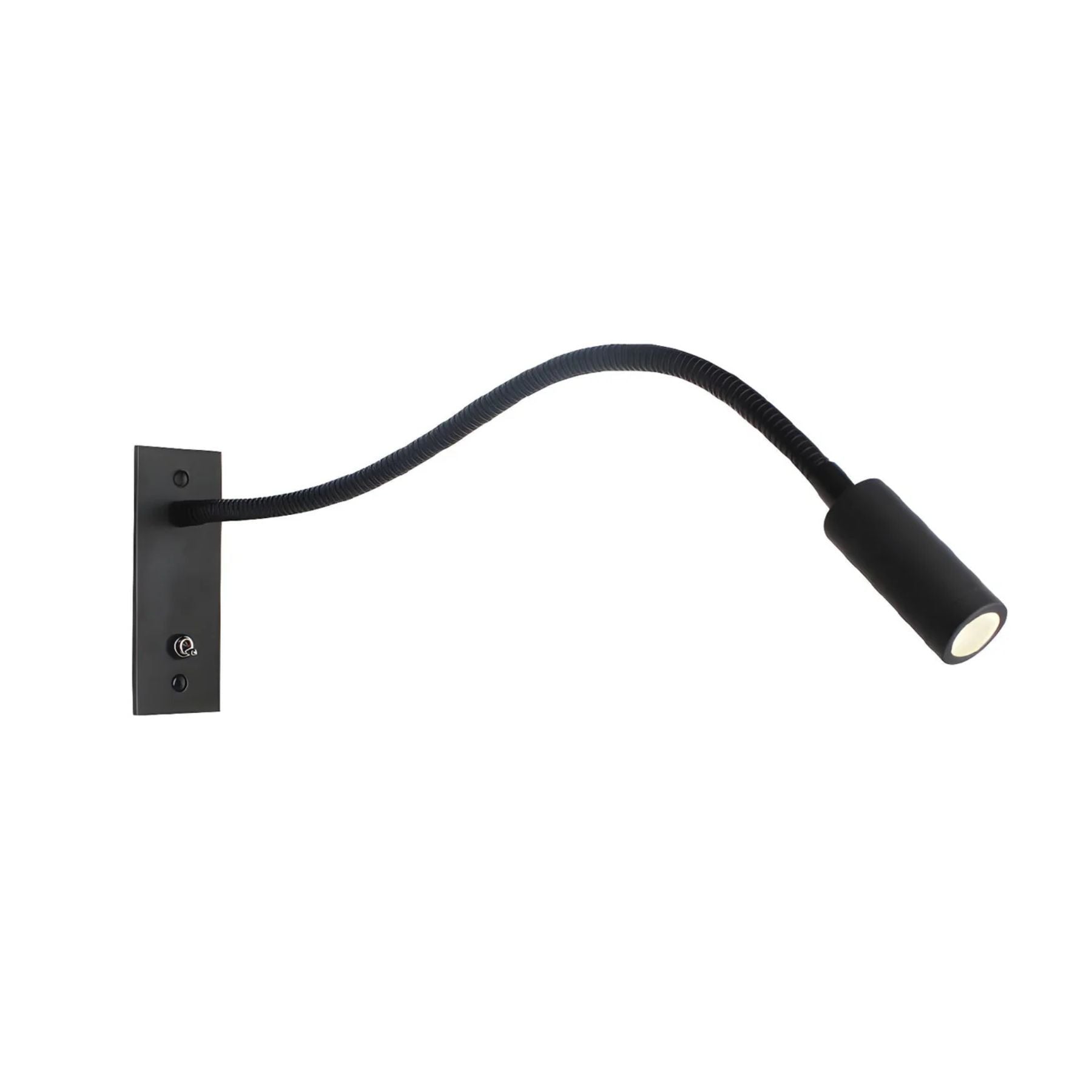 Gonna - Adjustable Gooseneck Metal Wall Lamp Cylindrical Head