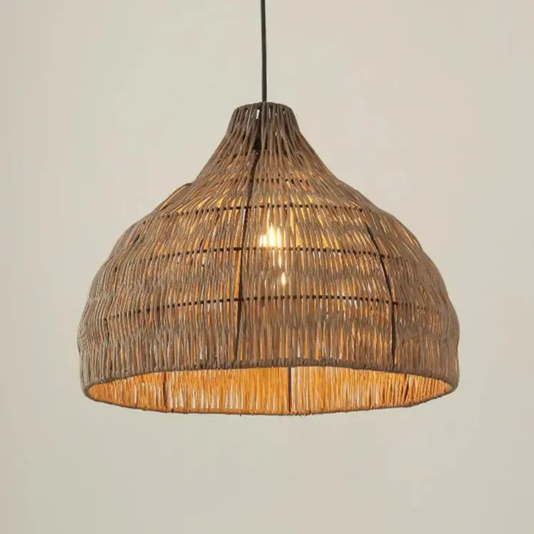 Noryu - Suspension artisanale japonaise en bois tressé