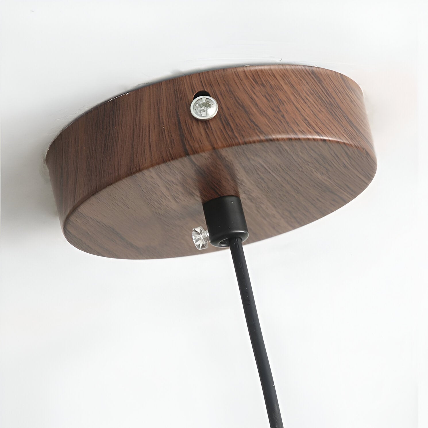 Thalen - Japanese Style Wabi-Sabi Walnut Pendant Light