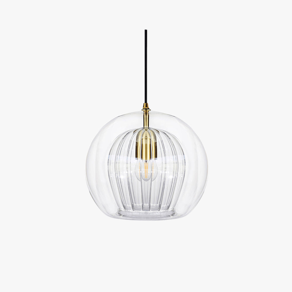 Calendra - Suspension globe en verre