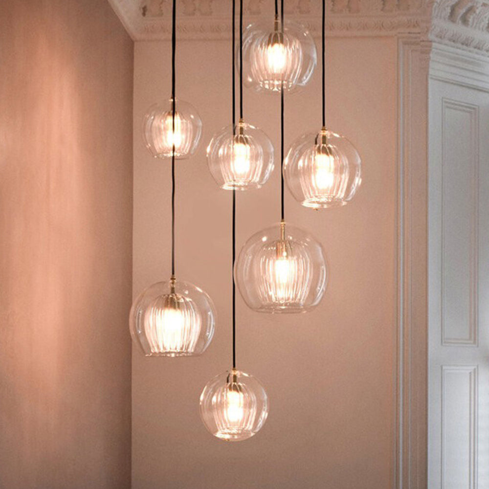Calendra - Suspension globe en verre