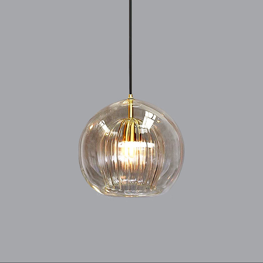Calendra - Suspension globe en verre