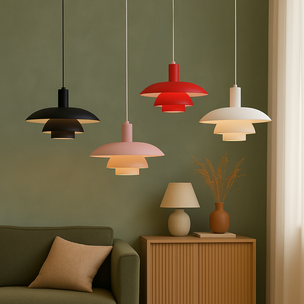 Avura – Lámpara Colgante Escandinava LED Minimalista