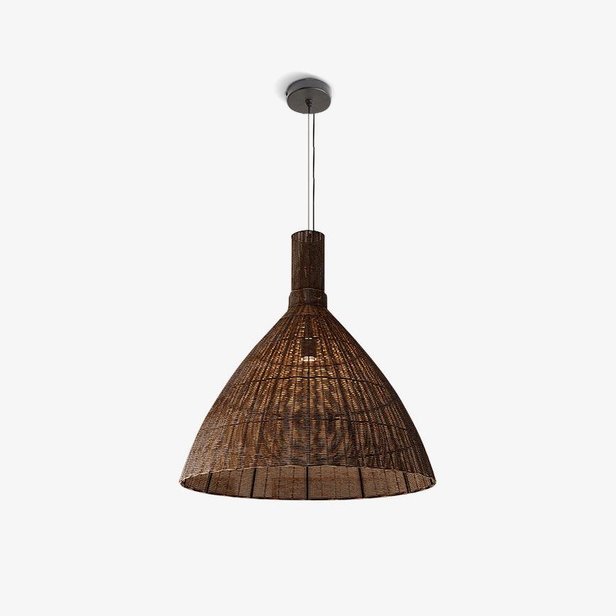 Nythera – Suspension artistique en rotin naturel