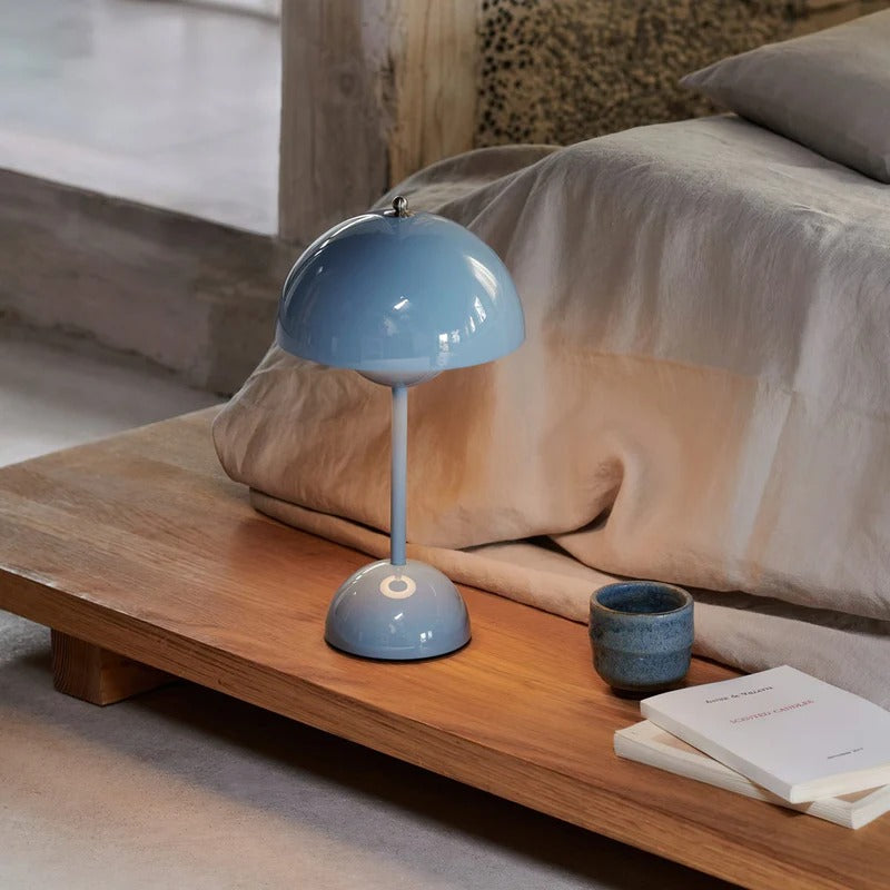Dilvane – Lampada da tavolo a cupola LED senza fili