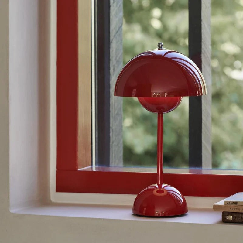 Dilvane – Lampada da tavolo a cupola LED senza fili