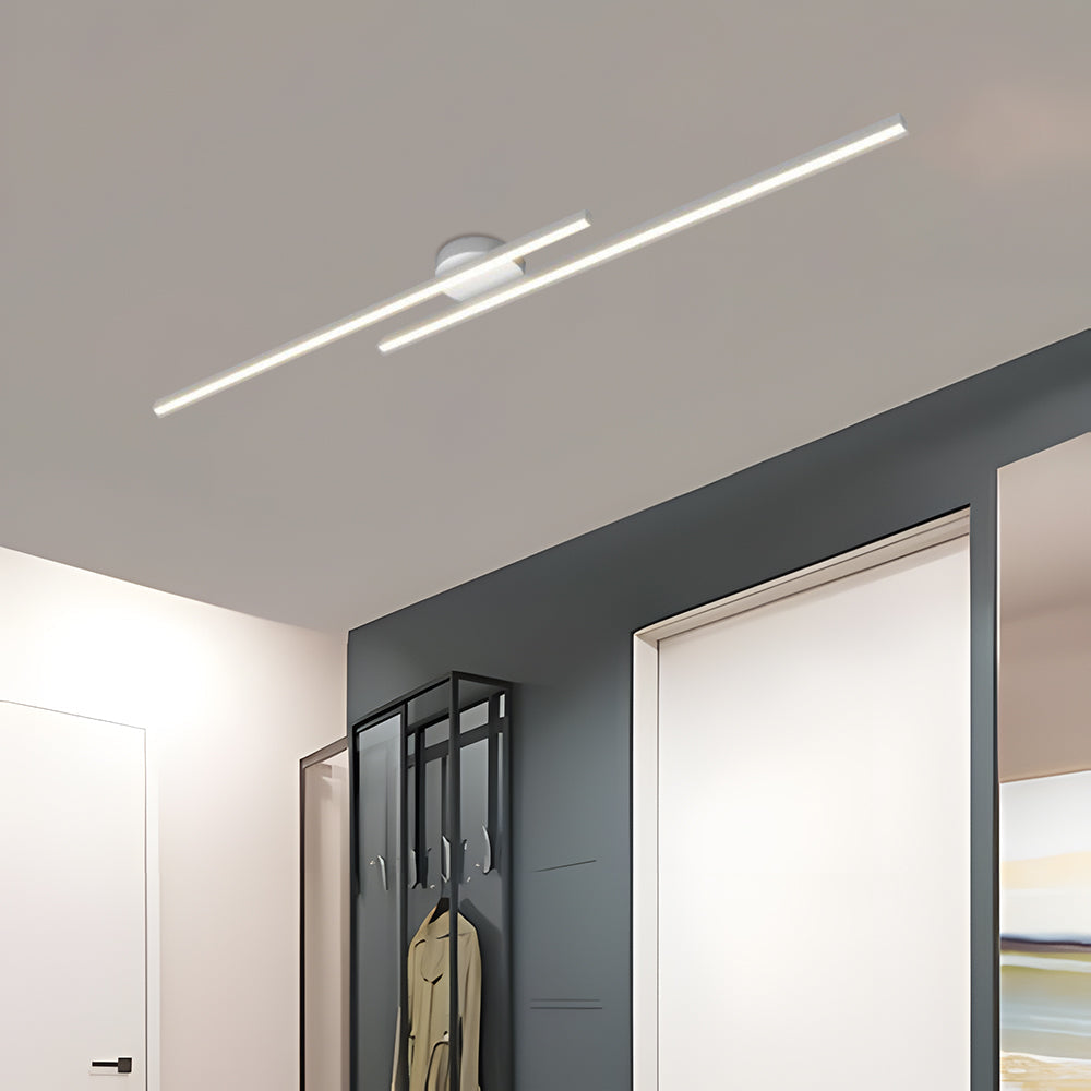 Cavien – Lámpara de Techo LED Lineal de Aluminio Ultrafina