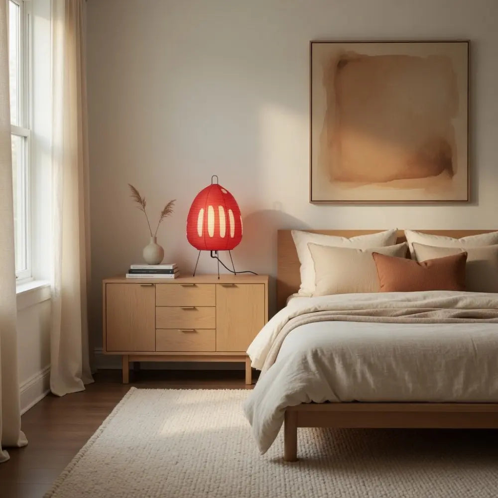 Akoria – Washi Paper Tripod Table Lamp