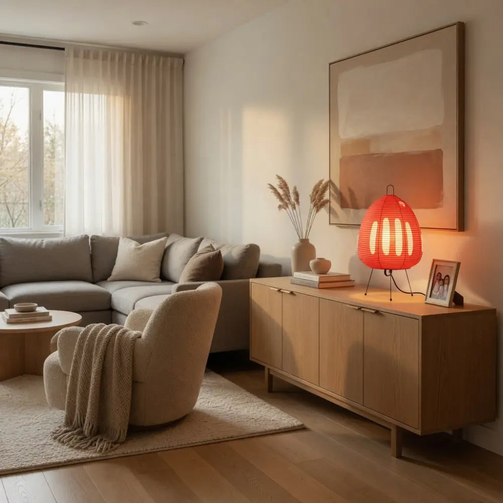 Akoria – Washi Paper Tripod Table Lamp