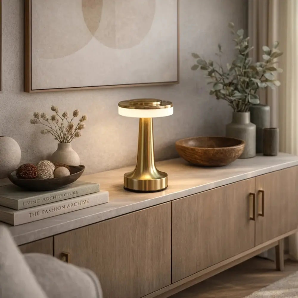 Lunarya - LED Touch Halo Table Lamp