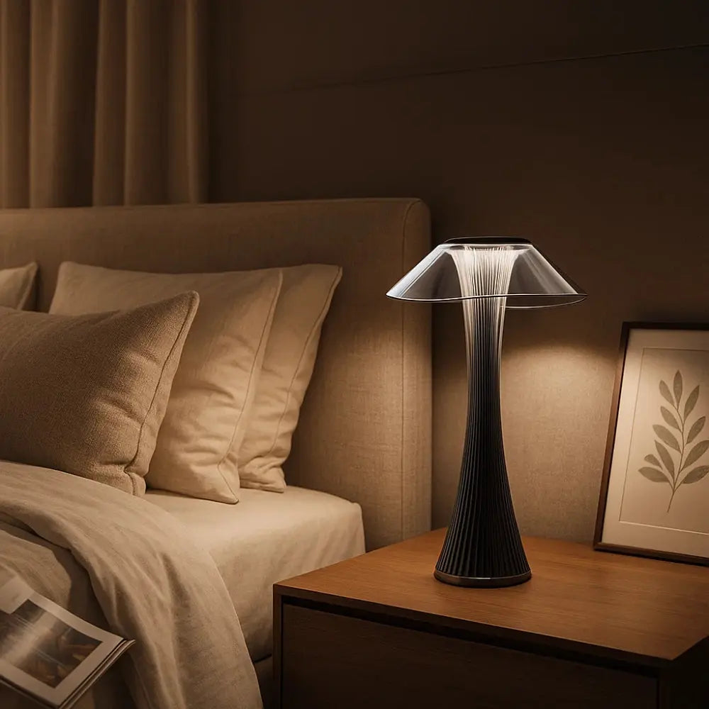 Auralise - Crystal LED stolní lampa bezdrátové svícení