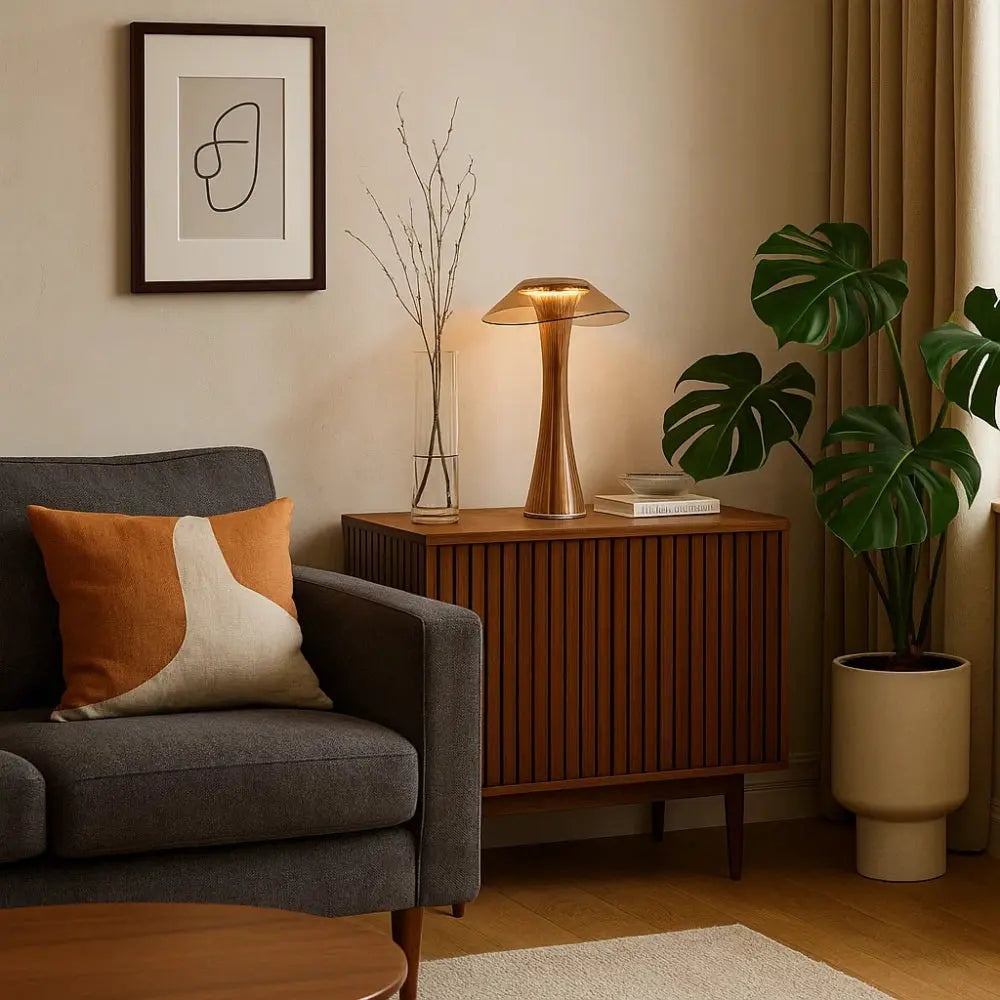 Auralise - Crystal LED stolní lampa bezdrátové svícení