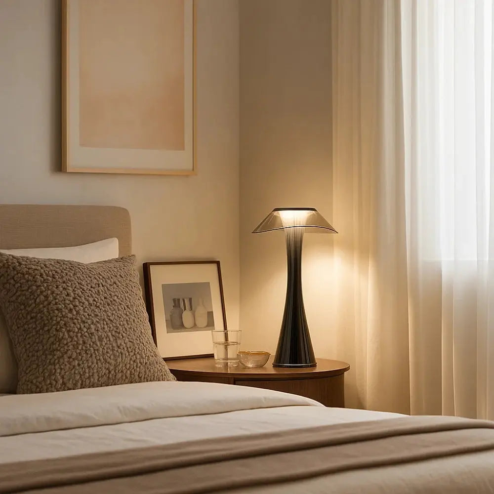 Auralise - Crystal LED stolní lampa bezdrátové svícení