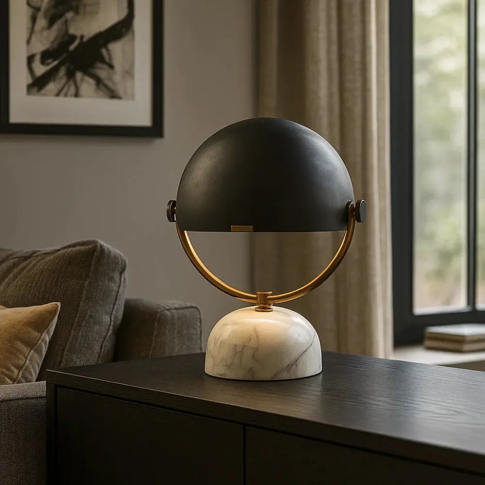 Marvellis - Modern Marble Bedside Lamp