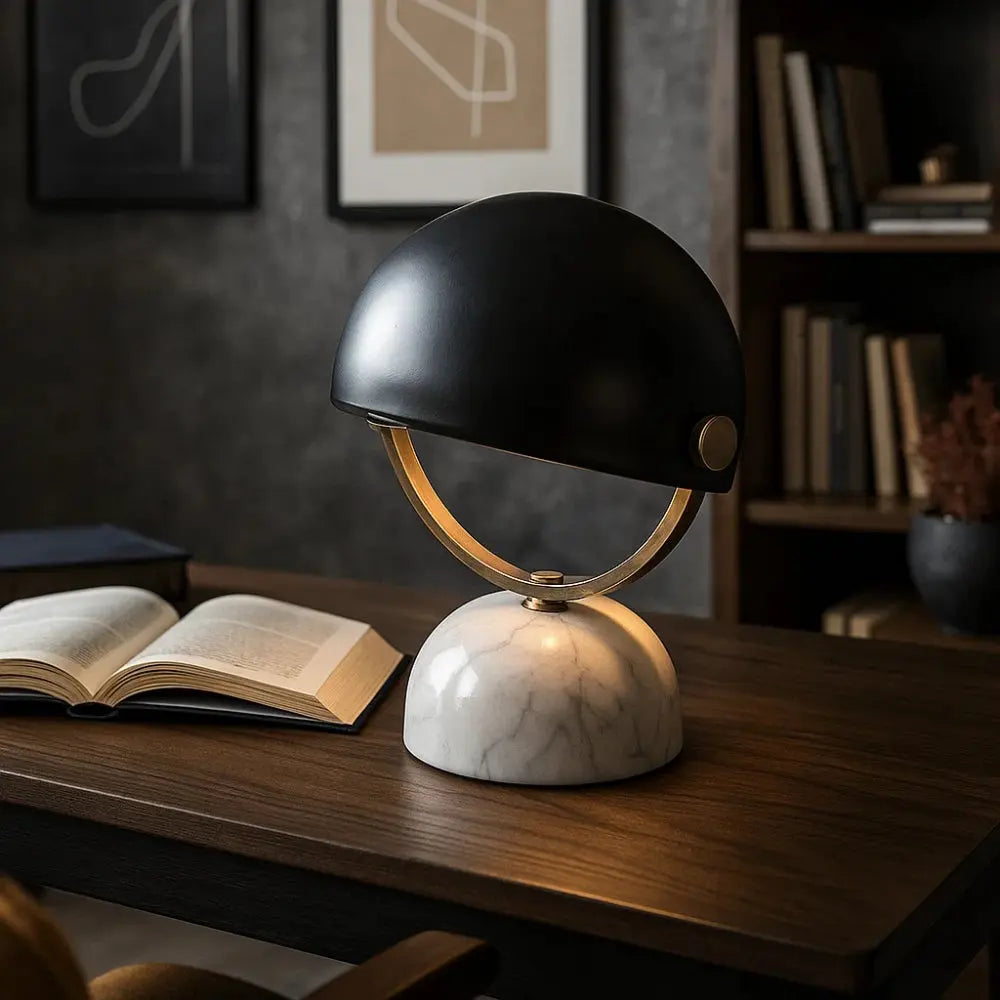 Marvellis - Modern Marble Bedside Lamp