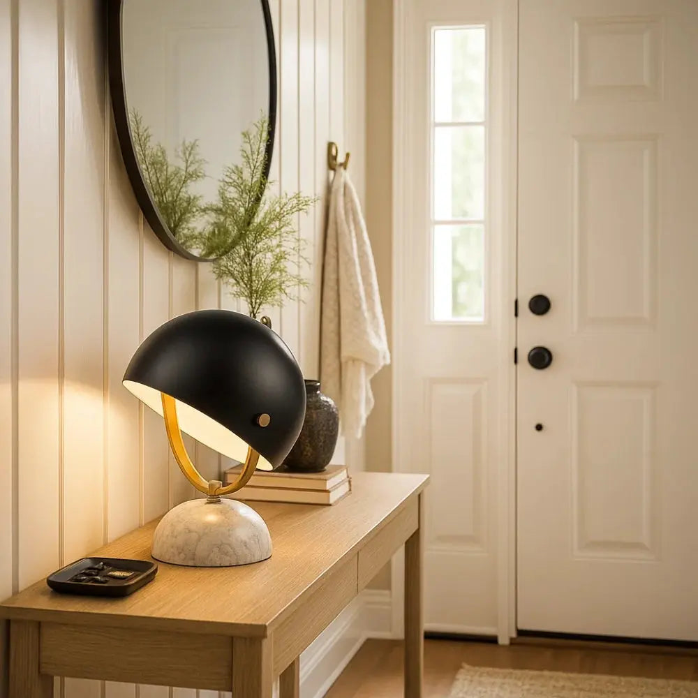 Marvellis - Modern Marble Bedside Lamp