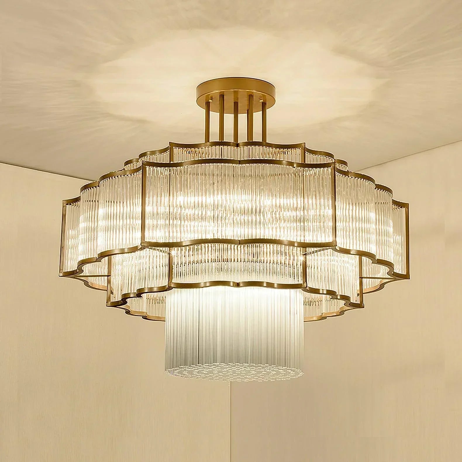 Tirellia – Lámpara colgante moderna de niveles