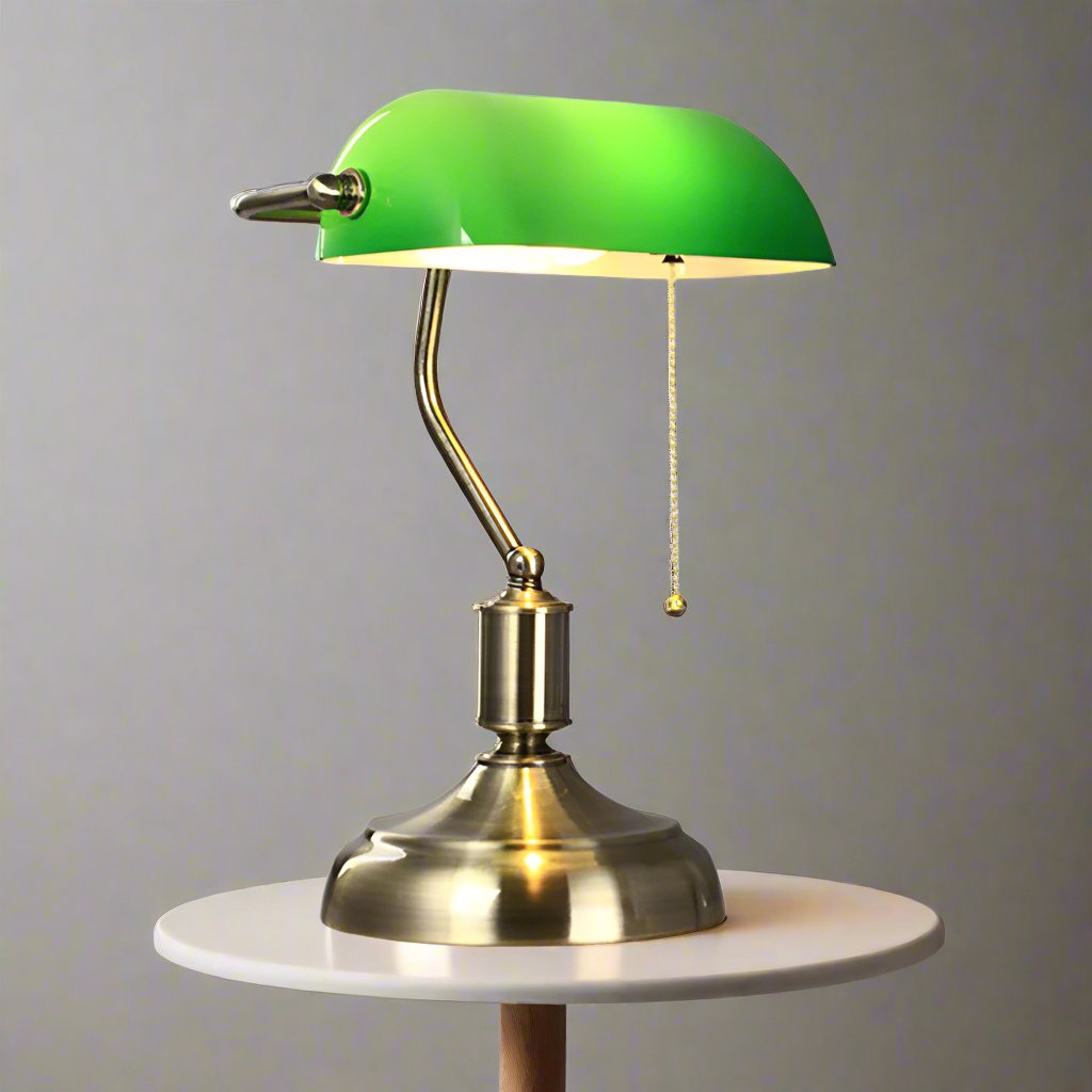 Lumiera - Lampada da Tavolo in Vetro Design Classico