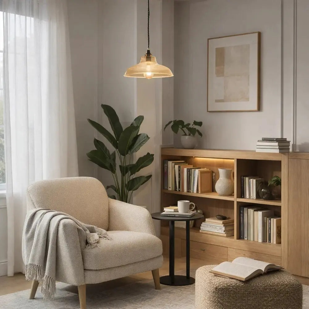Clarysta - Suspension en verre transparent