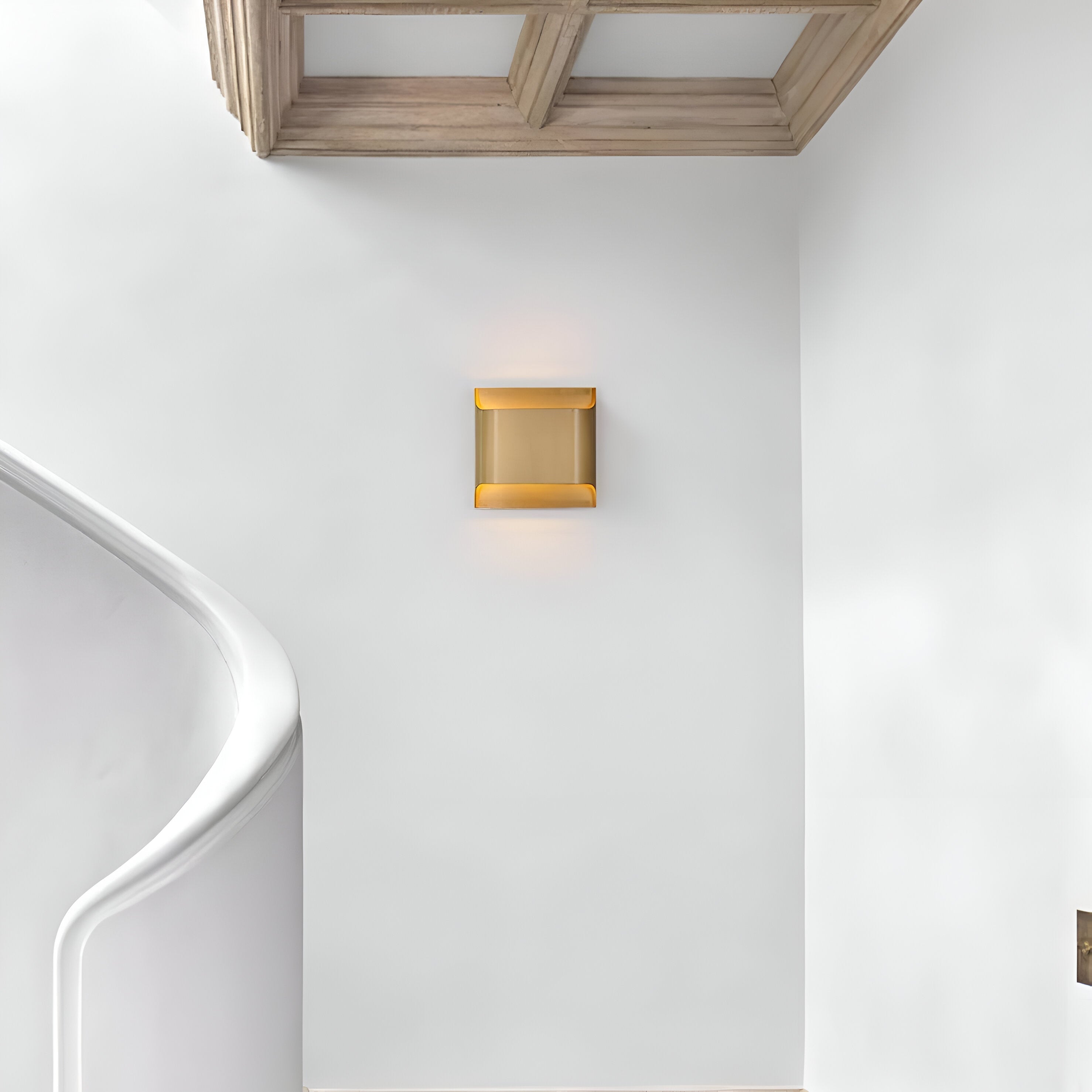 Luthaire - Copper Double Lights Antique Style Wall Light