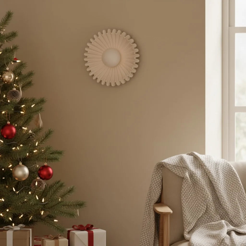 Floravi – Ruhi Flower Nordic Ceramic Wall Light