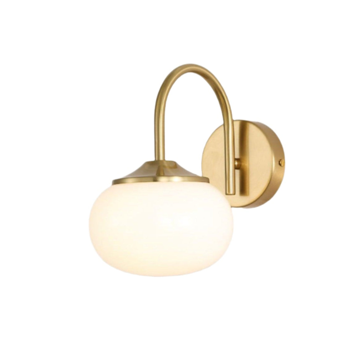 Umarelle – Lámpara de Pared con Globo de Vidrio Retro