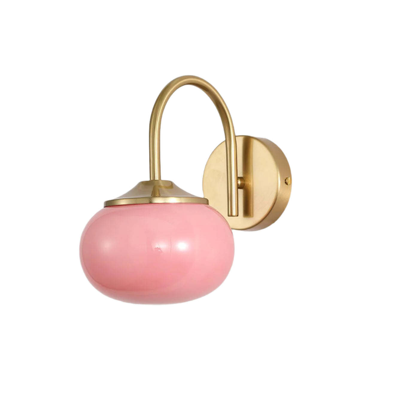 Umarelle – Lámpara de Pared con Globo de Vidrio Retro