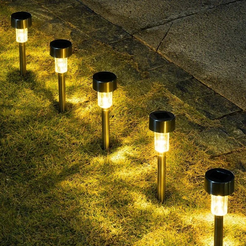 Solvion – Moderní solární LED stojací světlo ve tvaru válce