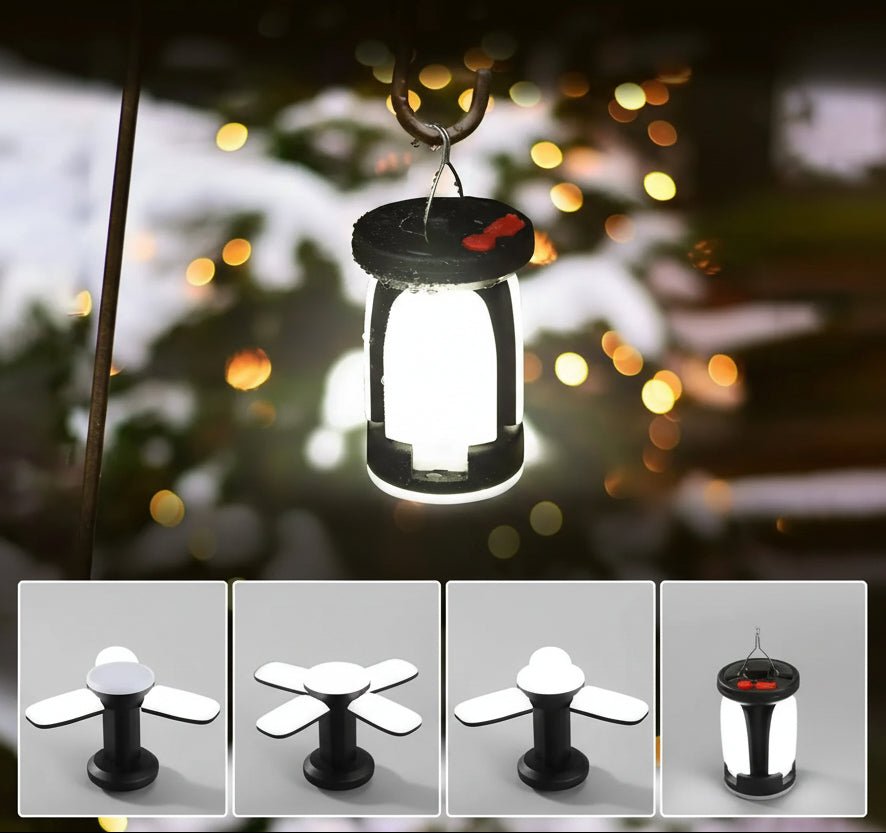Solvix – Modern Cylindrical Solar LED Camping Lantern