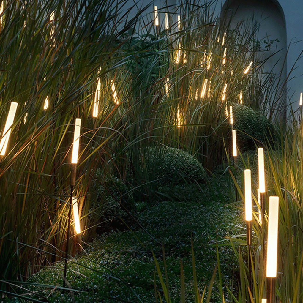 Solvique – Lampada da Giardino Solare a LED Cilindrica Moderna