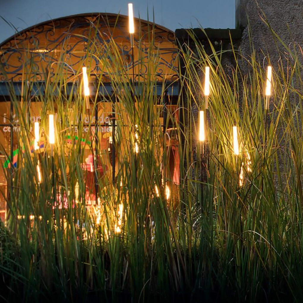 Solvique – Lampada da Giardino Solare a LED Cilindrica Moderna