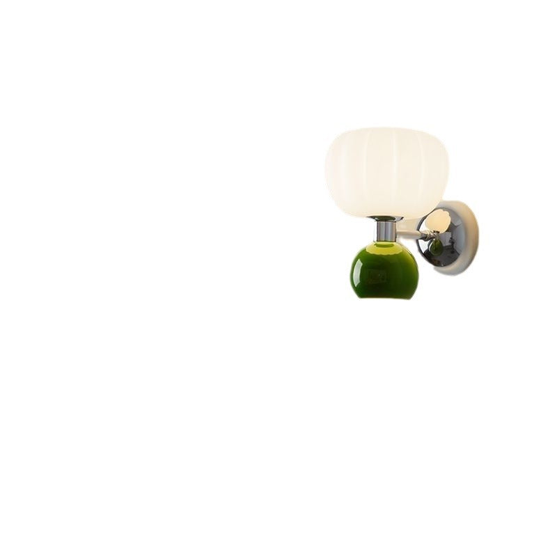 Melorien – Applique murale LED moderne à globe en verre, 2 lampes