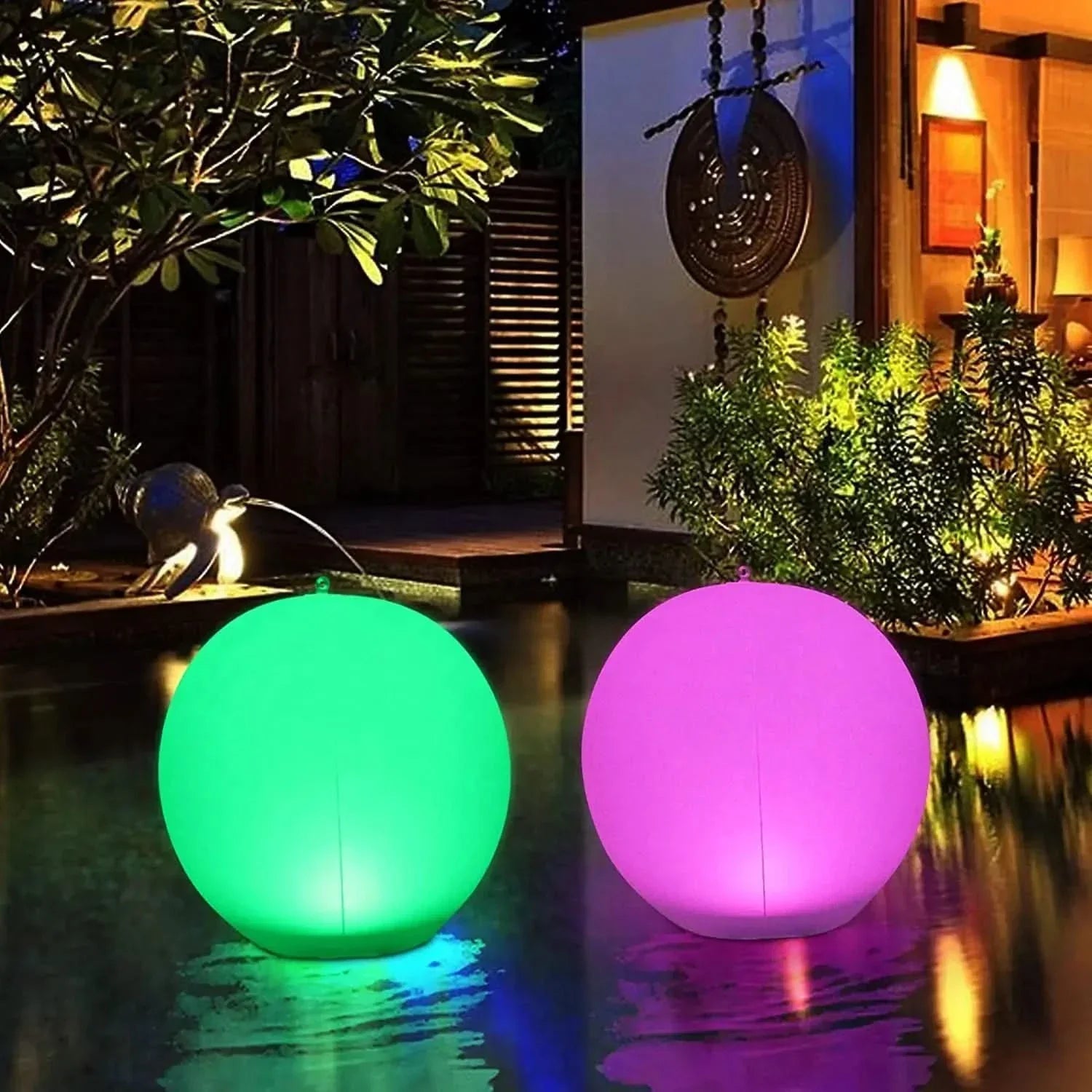 Véra – Globe lumineux flottant solaire à LED