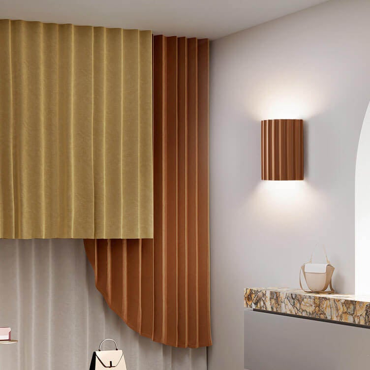 Cylora – Modern Half Cylinder Wall Sconce 1 Light