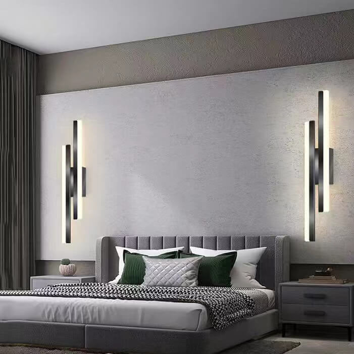 Borien – Applique da parete lineare moderna a LED 2 luci