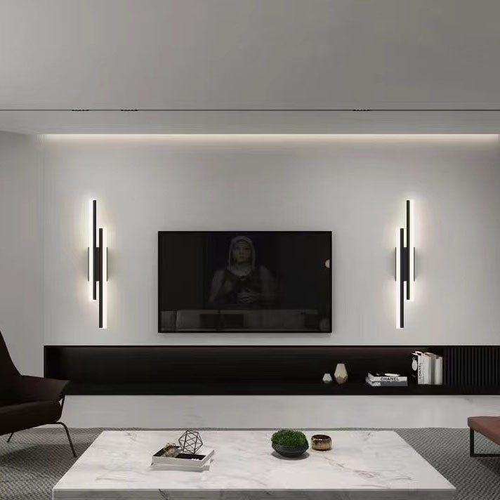 Borien – Applique da parete lineare moderna a LED 2 luci