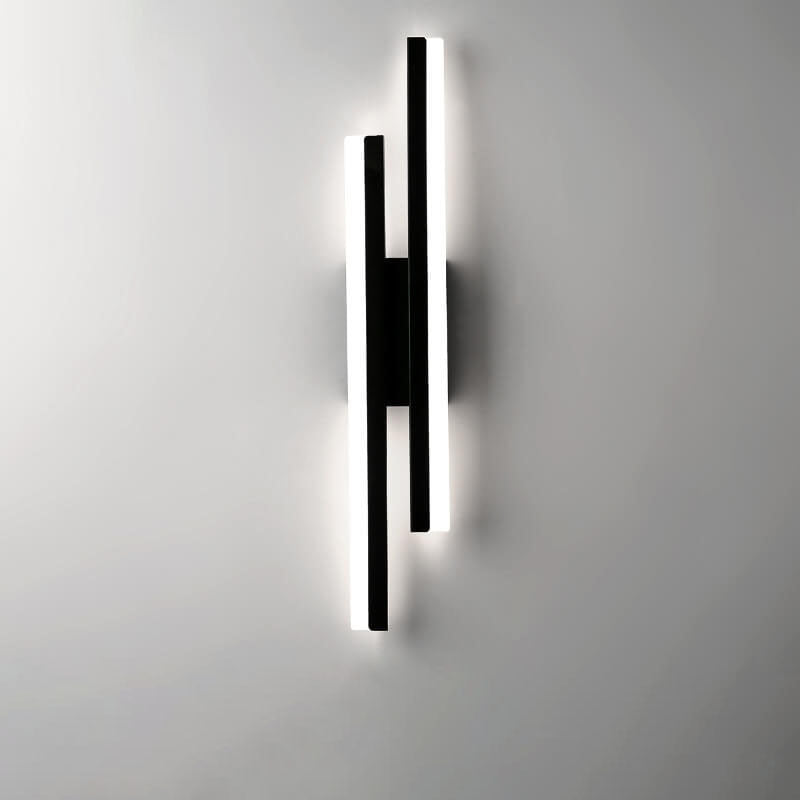 Borien – Applique da parete lineare moderna a LED 2 luci