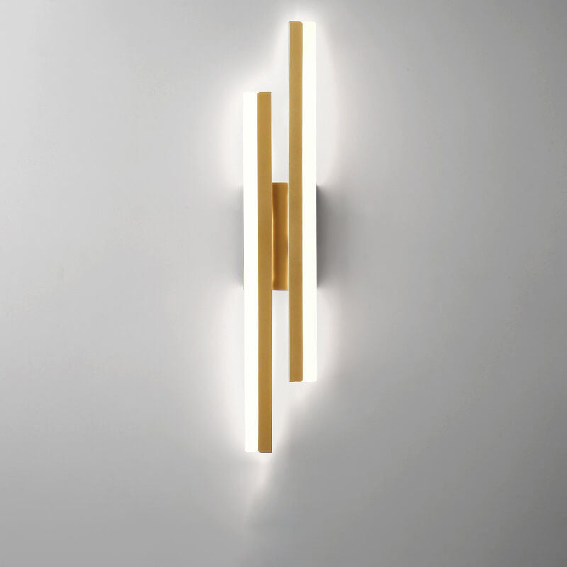 Borien – Applique da parete lineare moderna a LED 2 luci