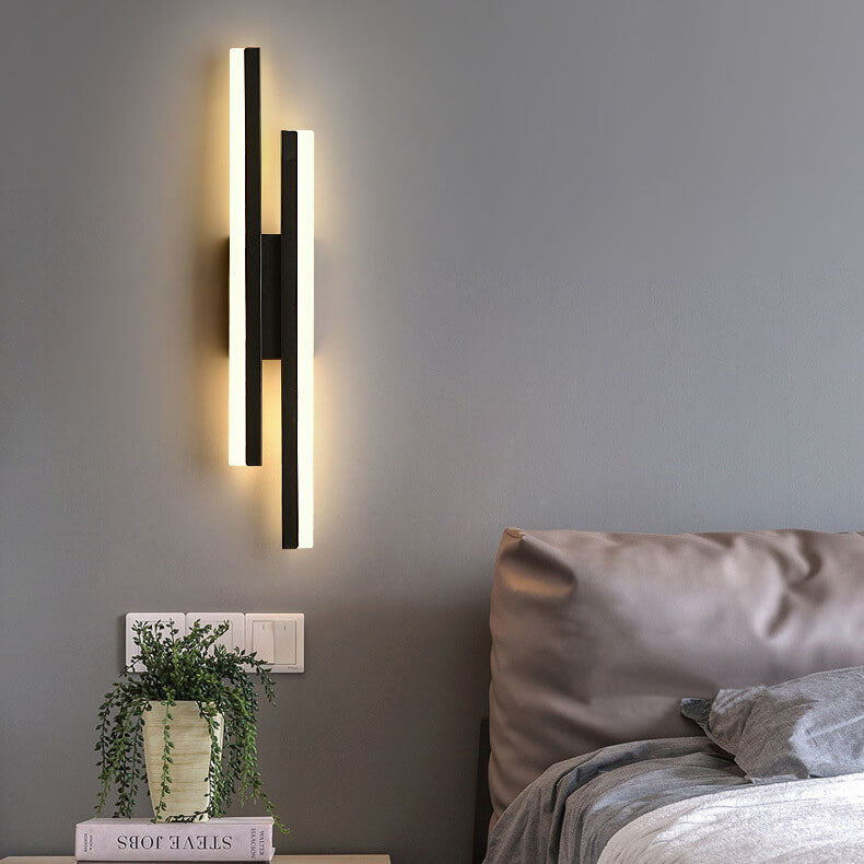 Borien – Applique da parete lineare moderna a LED 2 luci