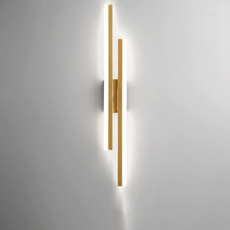 Borien – Applique da parete lineare moderna a LED 2 luci