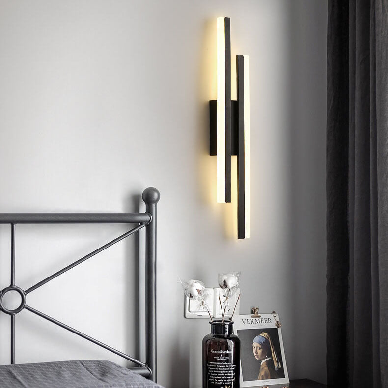 Borien – Applique da parete lineare moderna a LED 2 luci