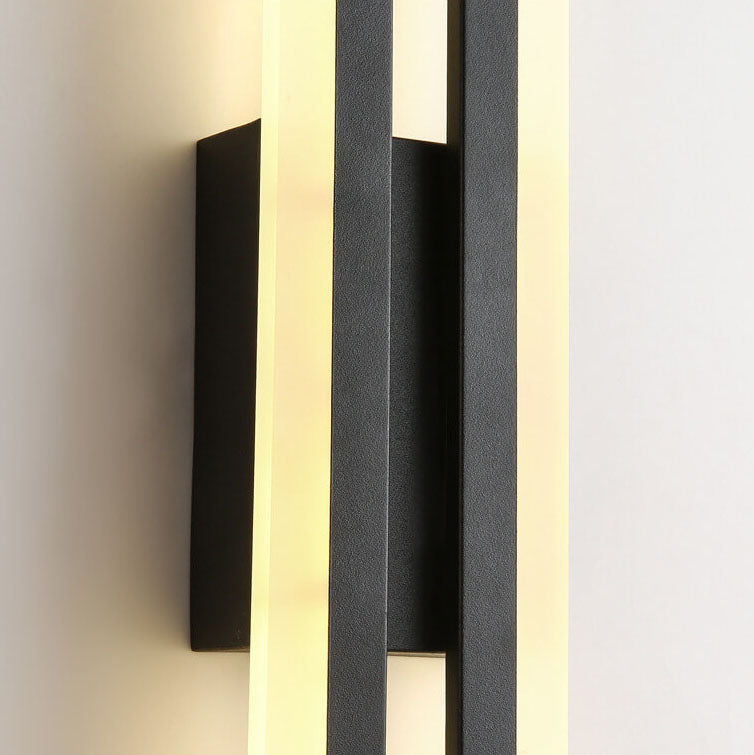Borien – Applique da parete lineare moderna a LED 2 luci