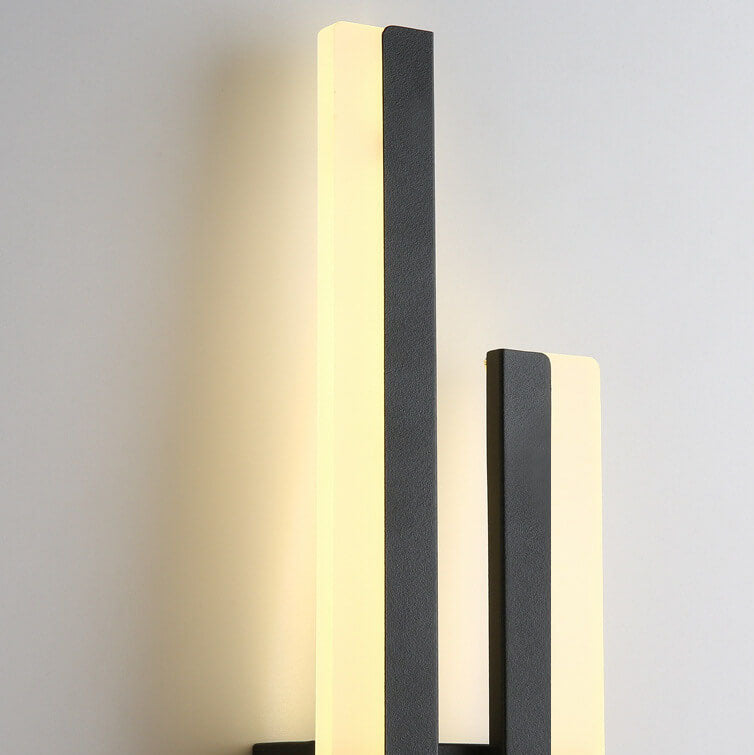 Borien – Applique da parete lineare moderna a LED 2 luci